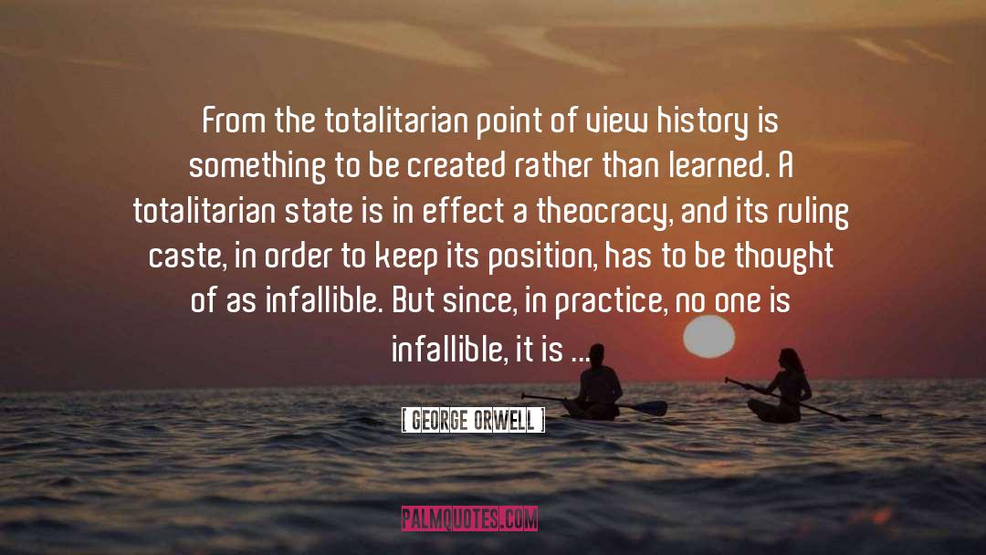 Totalitarian quotes by George Orwell