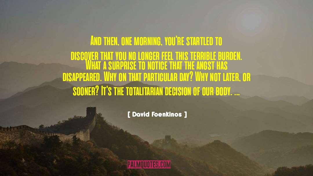 Totalitarian quotes by David Foenkinos