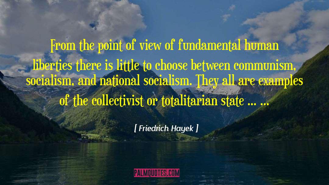 Totalitarian quotes by Friedrich Hayek