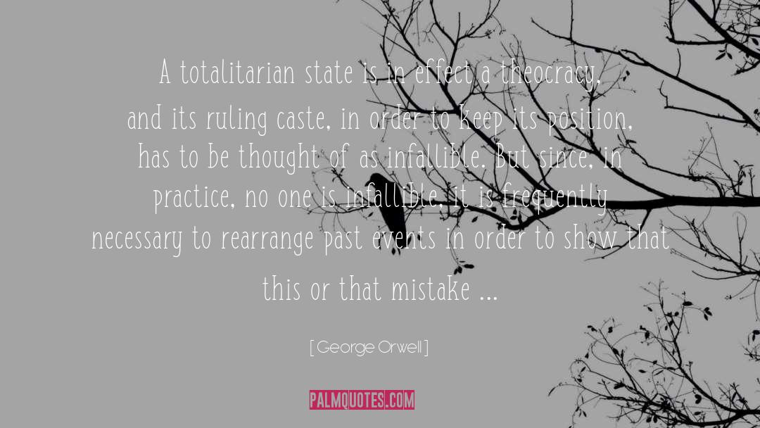 Totalitarian quotes by George Orwell