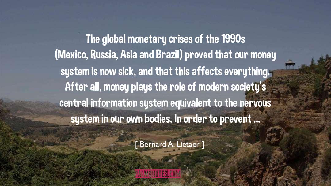 Totalitarian System Mechanisms quotes by Bernard A. Lietaer