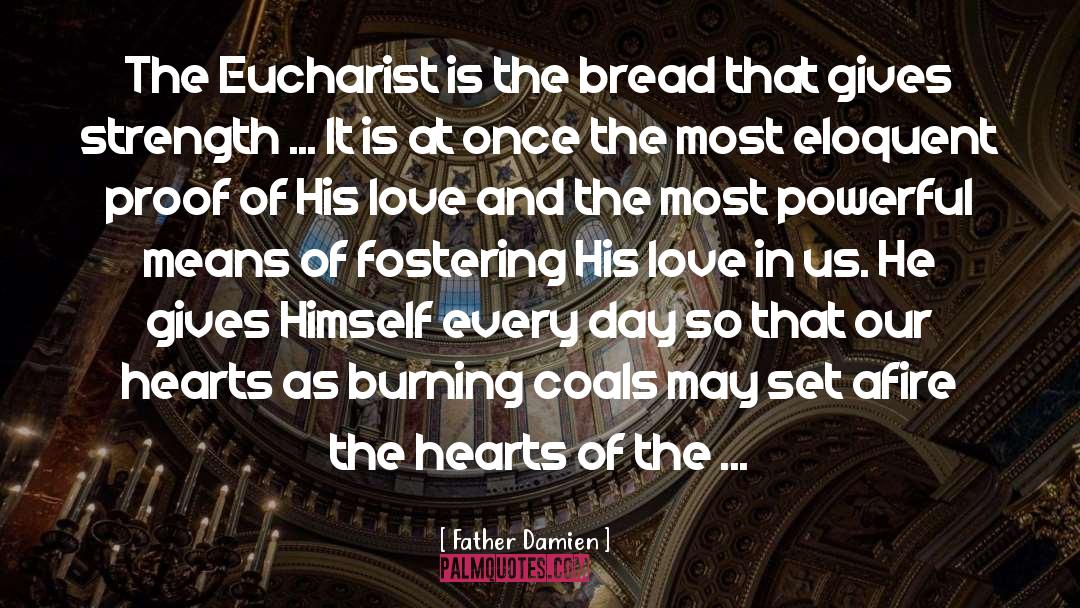 Touch Hearts quotes by Father Damien