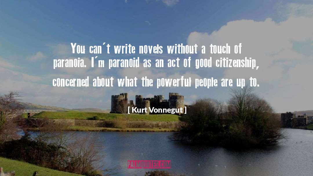 Touch quotes by Kurt Vonnegut