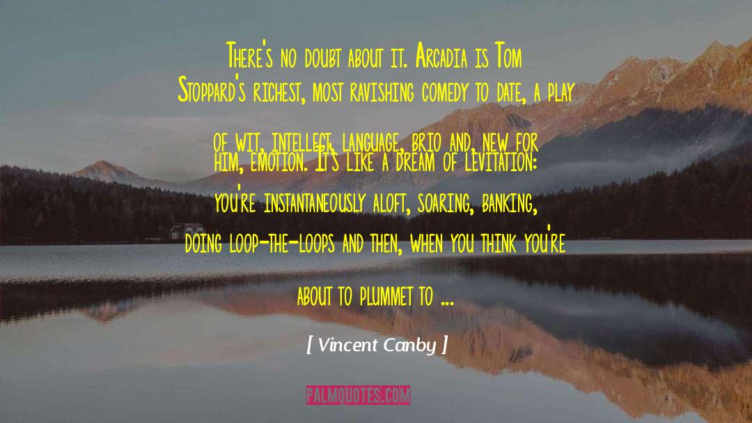 Touchdown quotes by Vincent Canby