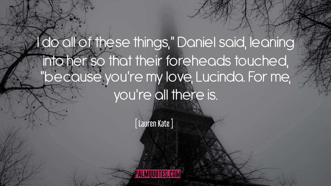 Touched quotes by Lauren Kate