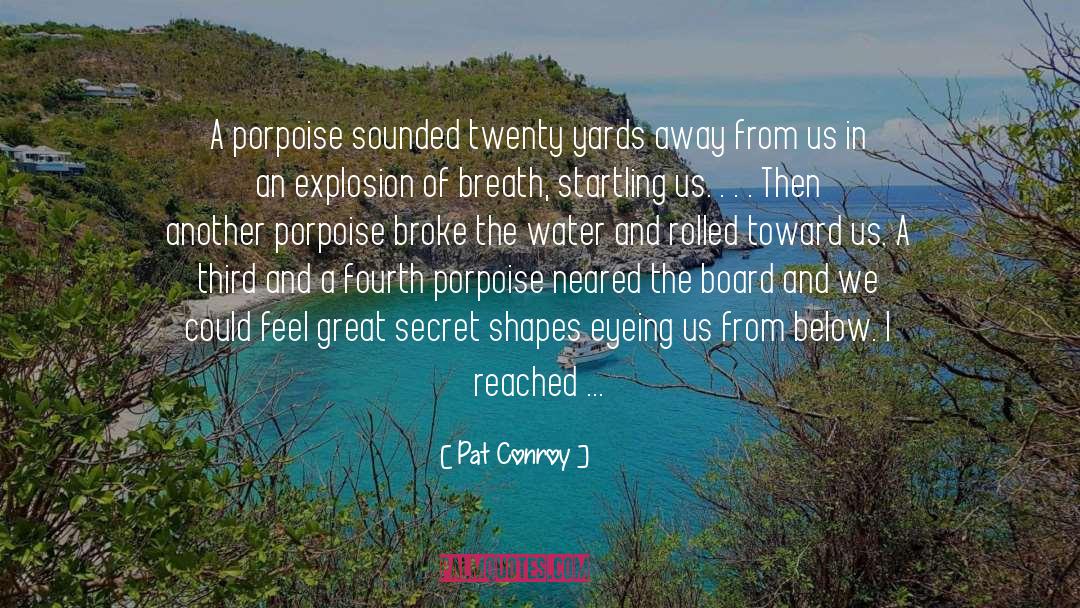 Touched quotes by Pat Conroy
