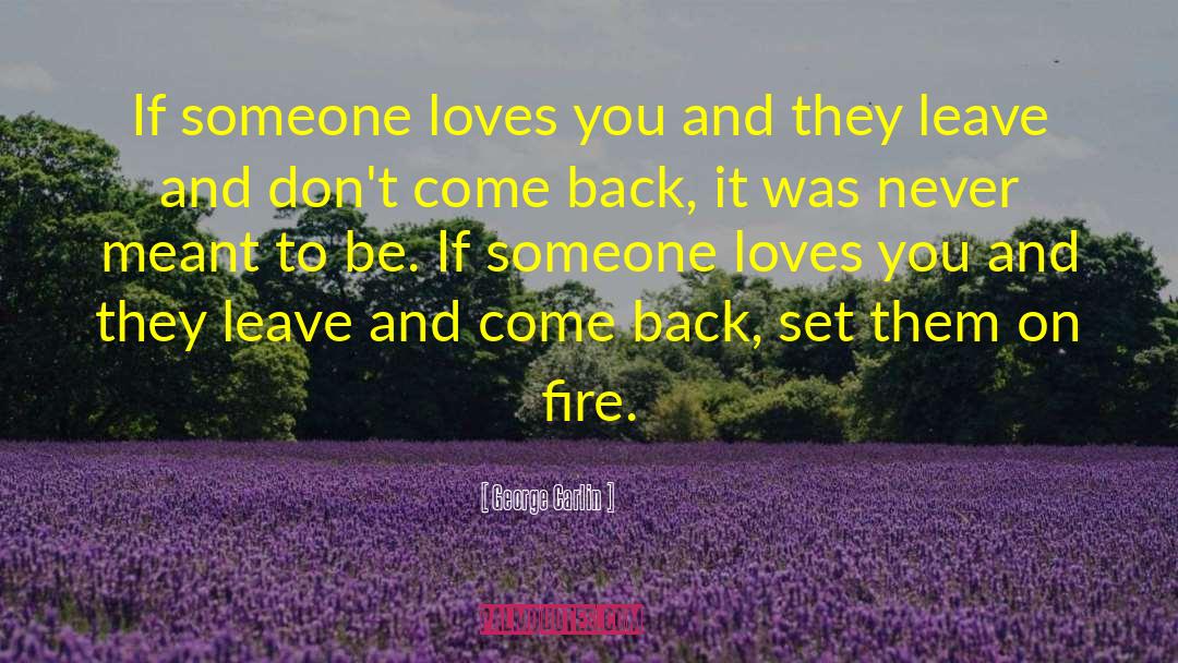 Touching Fire quotes by George Carlin