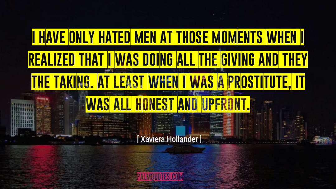 Touching Moments quotes by Xaviera Hollander