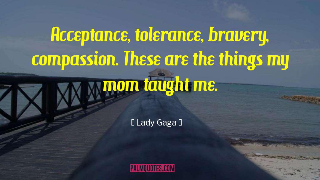 Touching Mother quotes by Lady Gaga