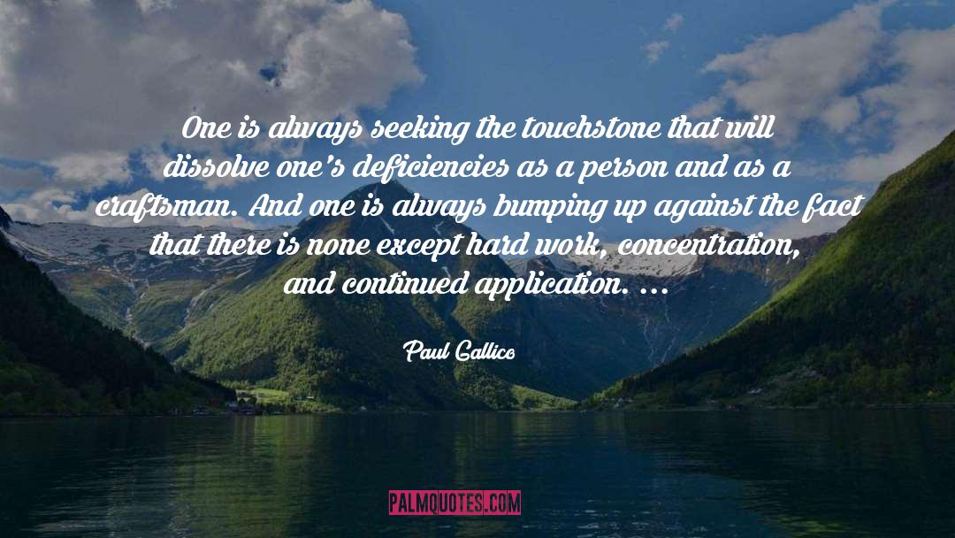Touchstone quotes by Paul Gallico