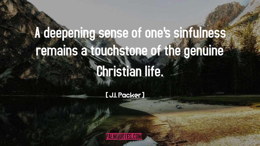 Touchstone quotes by J.I. Packer