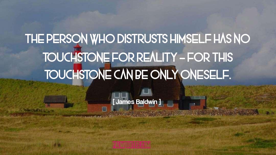 Touchstone quotes by James Baldwin