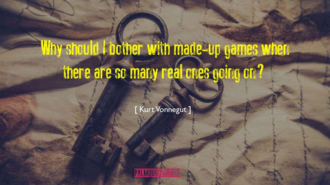 Tough Games quotes by Kurt Vonnegut