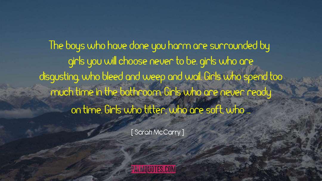Tough Girl quotes by Sarah McCarry