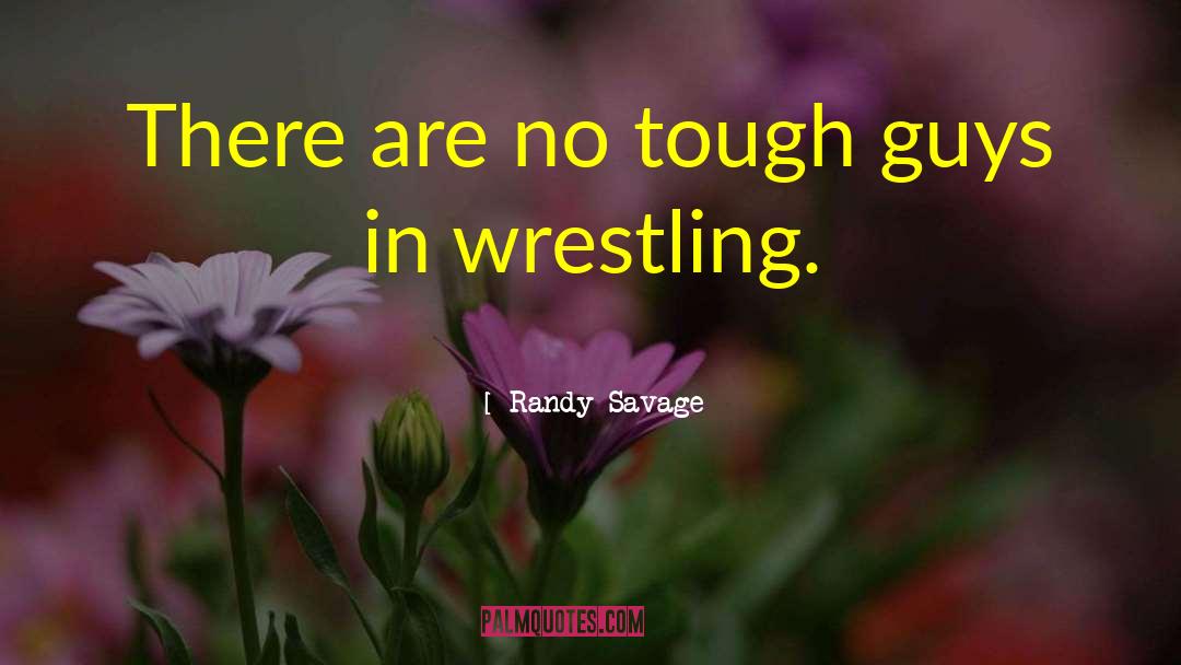 Tough Guys quotes by Randy Savage