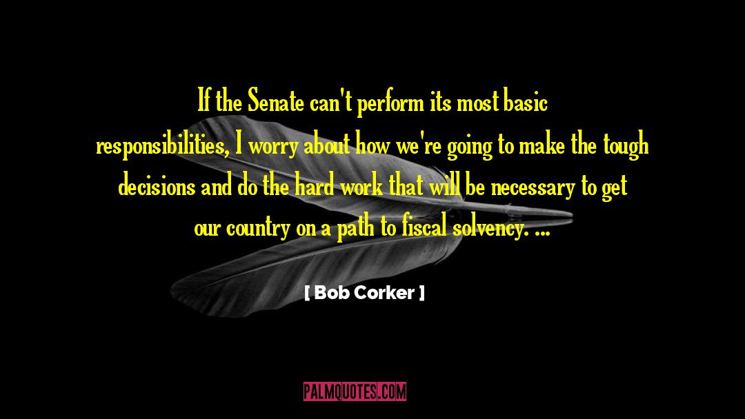 Tough Lady quotes by Bob Corker