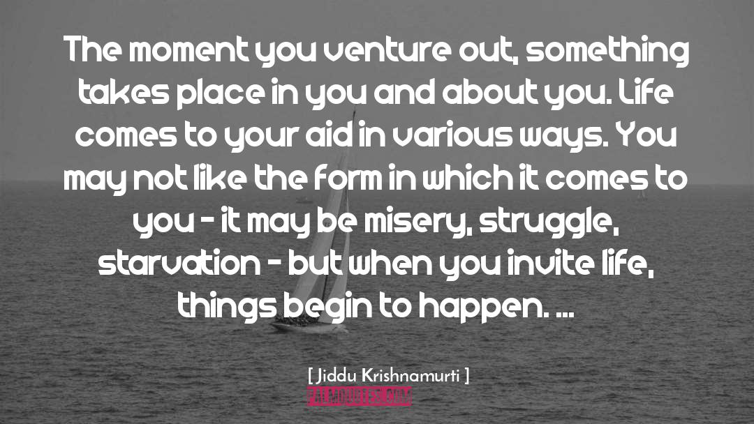Tough Moments quotes by Jiddu Krishnamurti