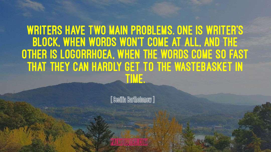 Tough Problems quotes by Cecilia Bartholomew