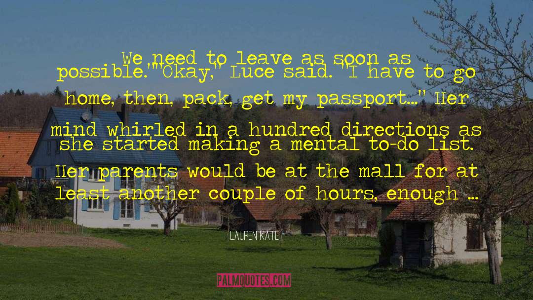 Tough Times And Getting Through Them quotes by Lauren Kate