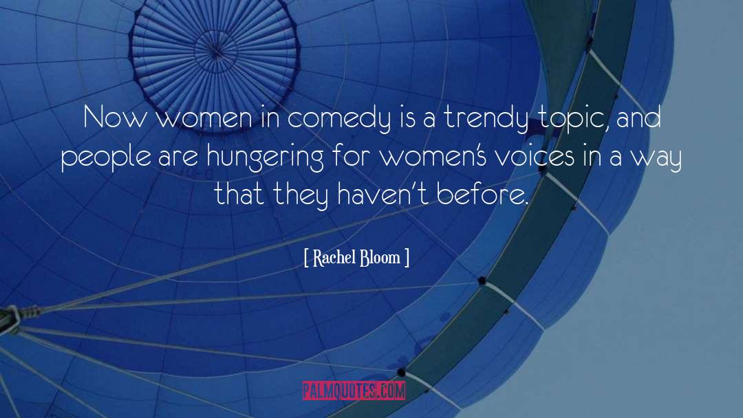 Tough Women quotes by Rachel Bloom