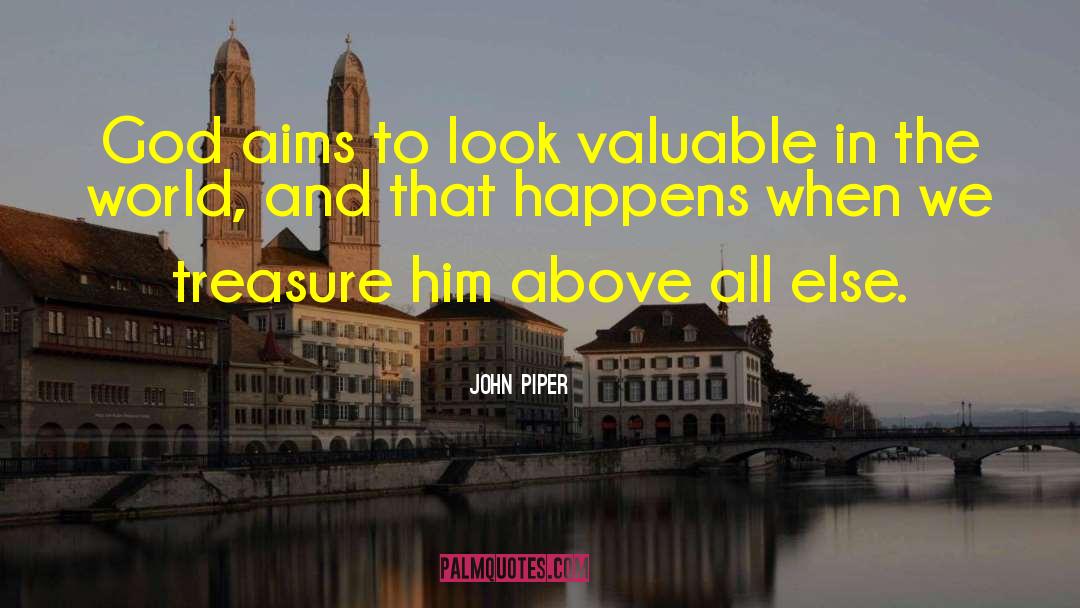 Tough World quotes by John Piper