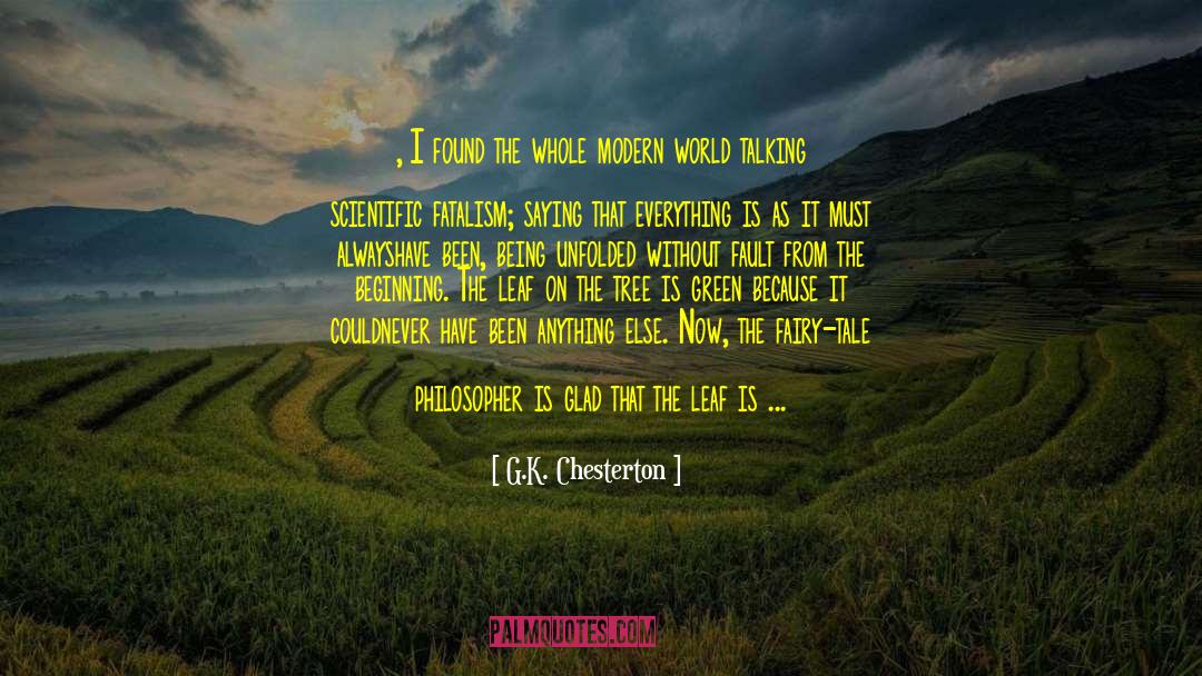 Tough World quotes by G.K. Chesterton