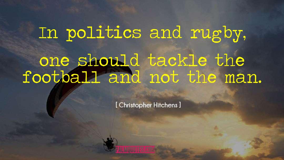 Toughness In Football quotes by Christopher Hitchens
