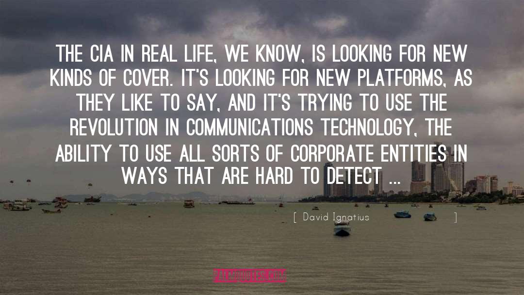 Toukan Corporate quotes by David Ignatius
