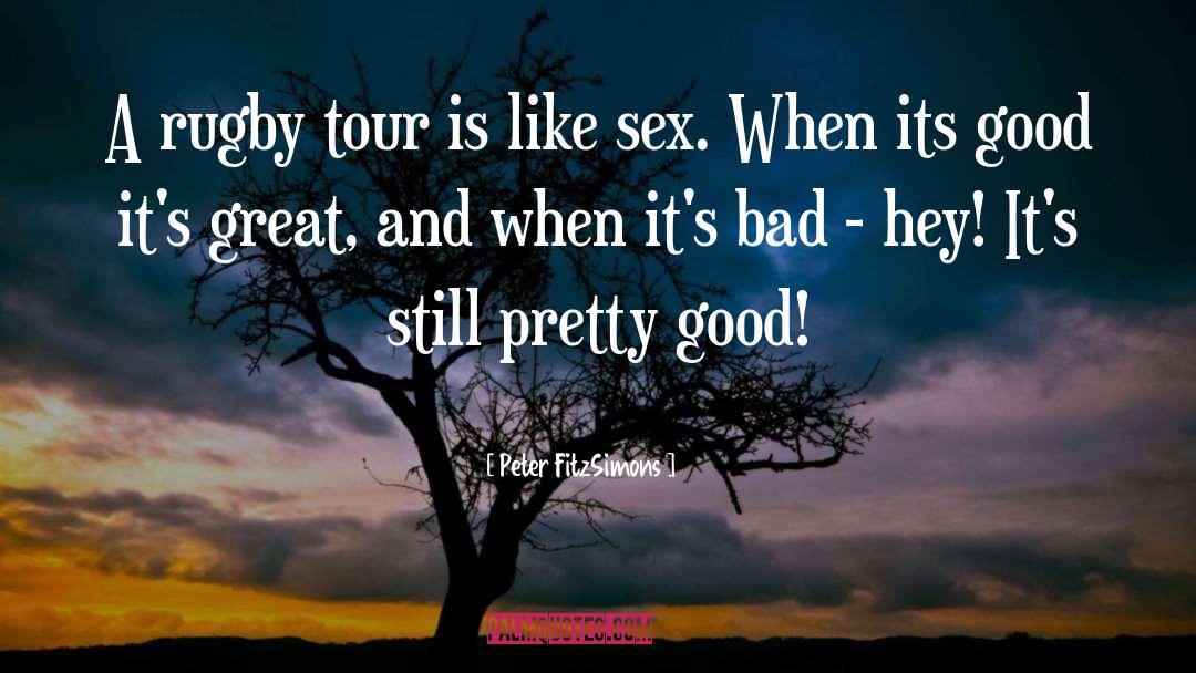 Tour Guide quotes by Peter FitzSimons