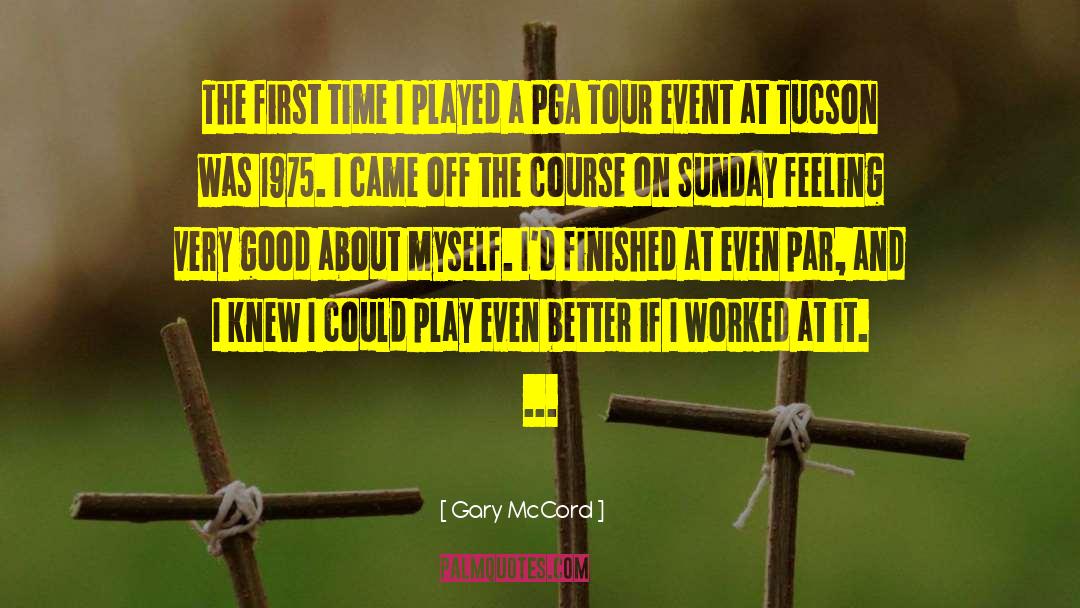 Tour Guide quotes by Gary McCord
