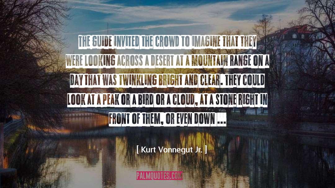 Tour Guide quotes by Kurt Vonnegut Jr.