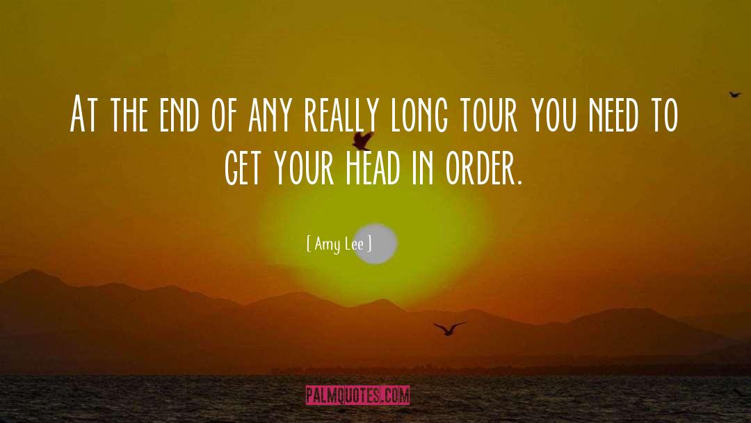Tour Guide quotes by Amy Lee