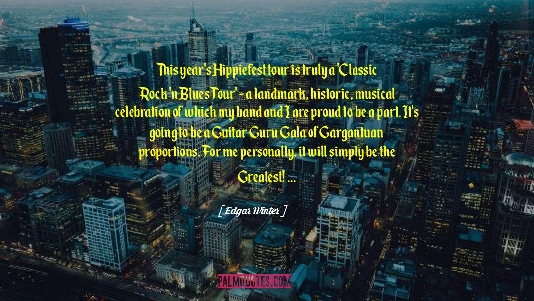 Tour Guide quotes by Edgar Winter