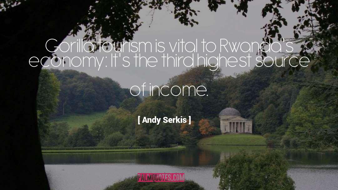 Tourism quotes by Andy Serkis