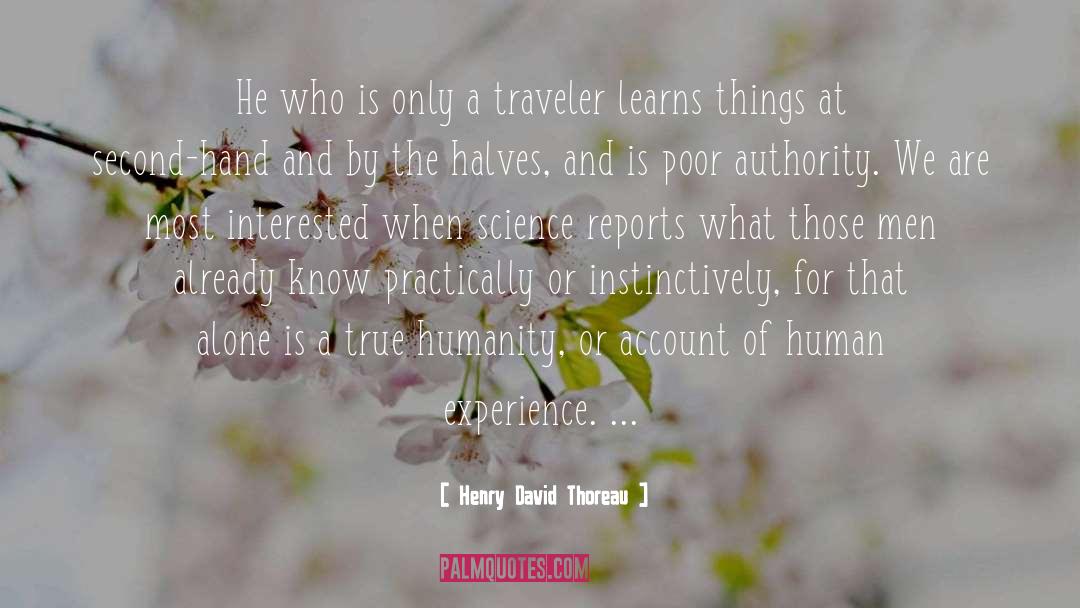 Tourism quotes by Henry David Thoreau