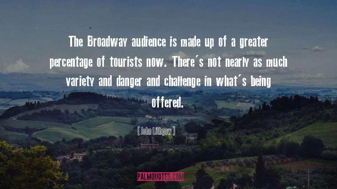 Tourism quotes by John Lithgow