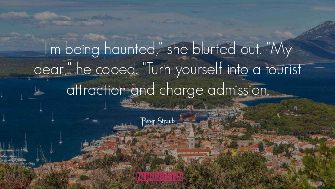 Tourist Brochures quotes by Peter Straub