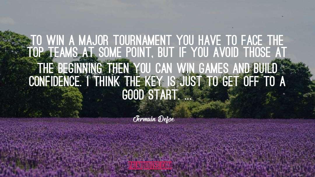 Tournament quotes by Jermain Defoe