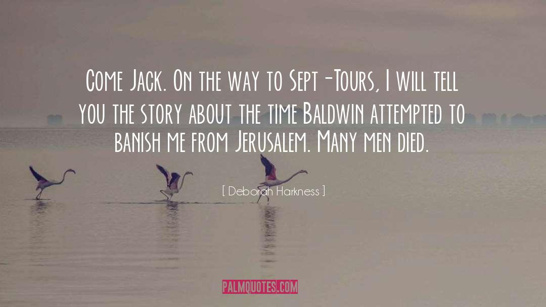 Tours quotes by Deborah Harkness