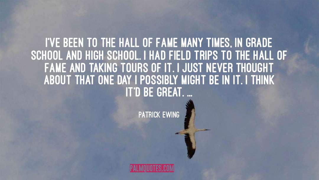 Tours quotes by Patrick Ewing