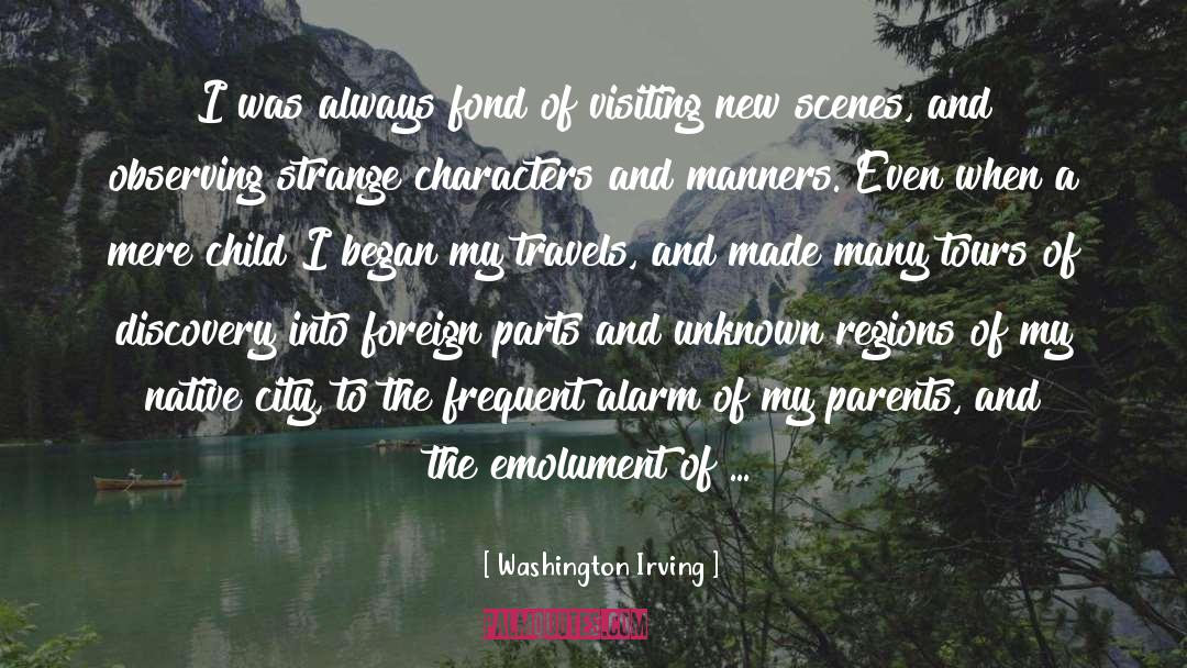 Tours quotes by Washington Irving