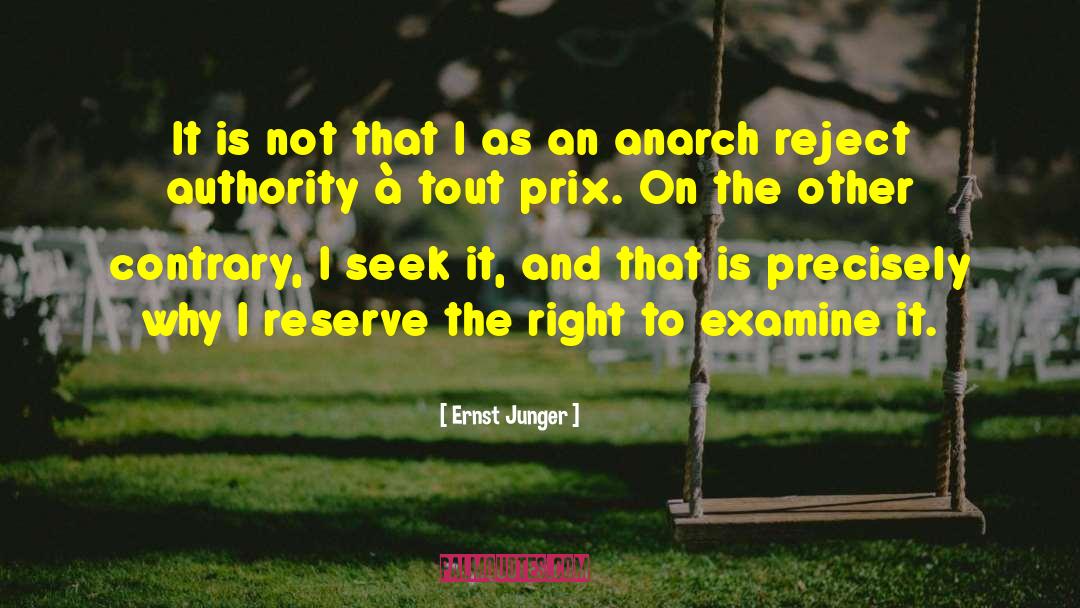 Tout quotes by Ernst Junger