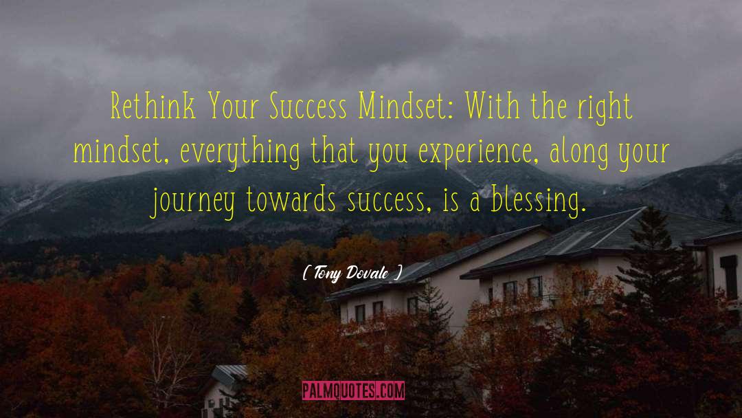 Towards Success quotes by Tony Dovale
