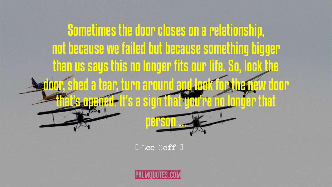 Toxic Relationships quotes by Lee Goff