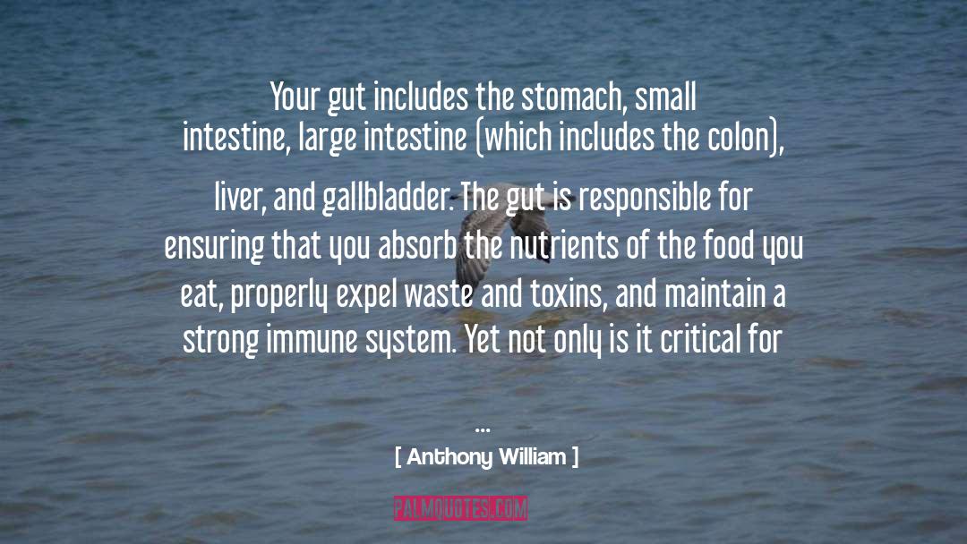 Toxins quotes by Anthony William