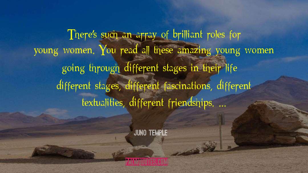 Toynbees Stages quotes by Juno Temple