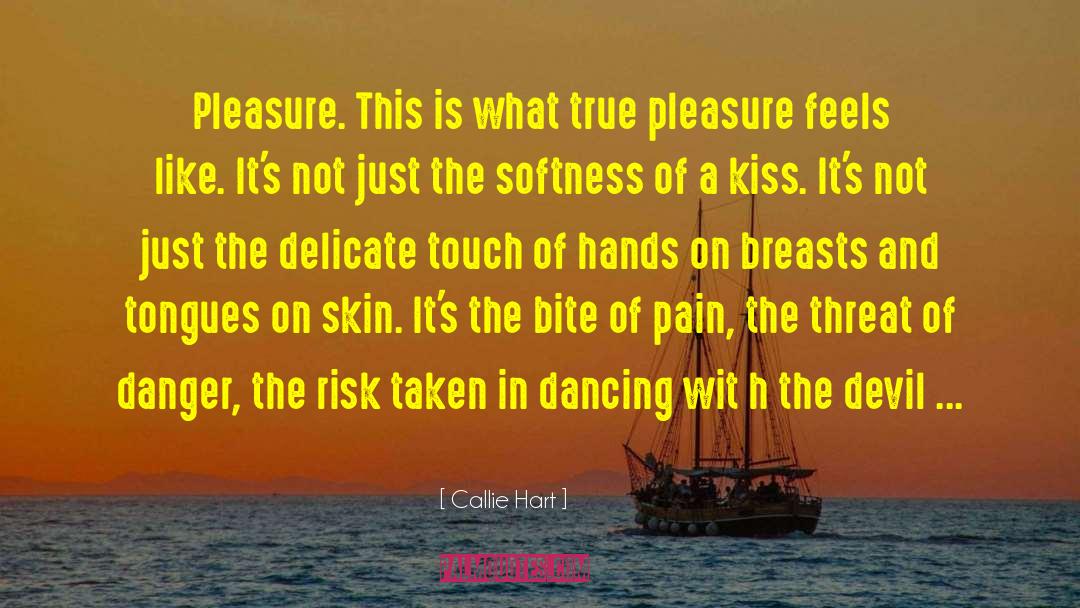 Trachta Dancing quotes by Callie Hart