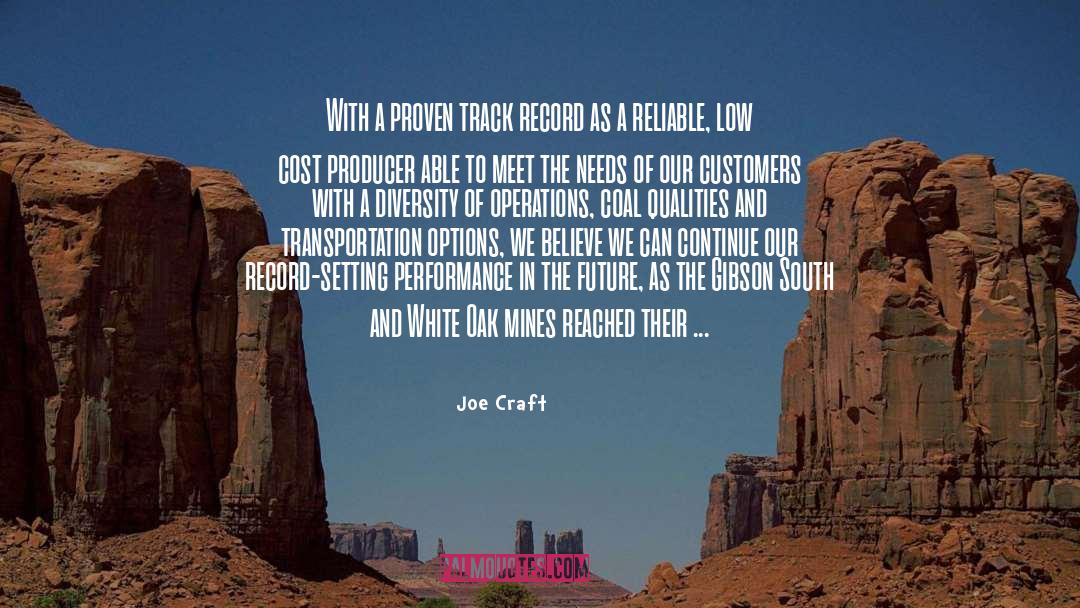 Track And Field quotes by Joe Craft