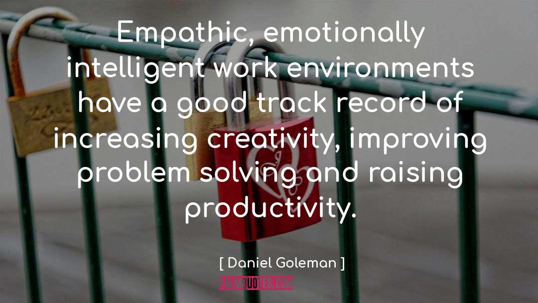 Track Record quotes by Daniel Goleman