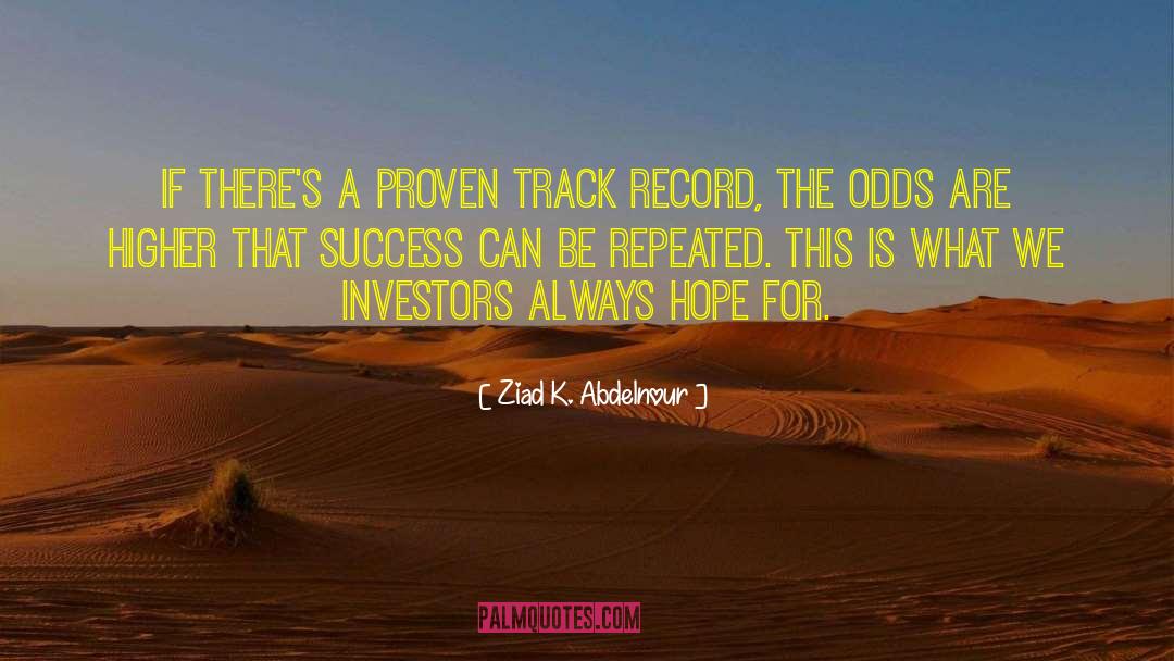 Track Sprint quotes by Ziad K. Abdelnour